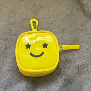 Small Yellow Star Face Pouch